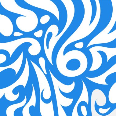 Dalgalı lüks şablonlu soyut arkaplan