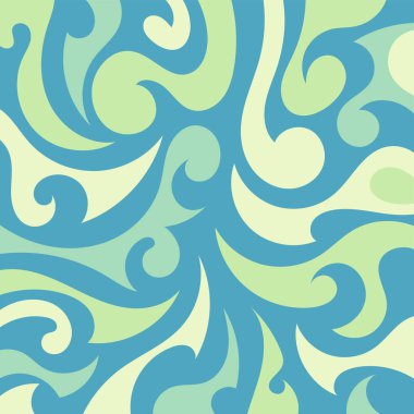 Dalgalı lüks şablonlu soyut arkaplan