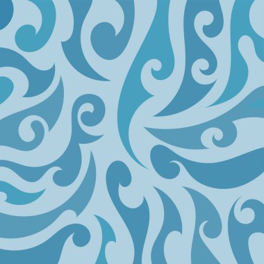 Dalgalı lüks şablonlu soyut arkaplan