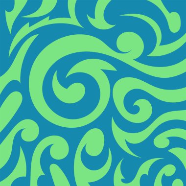 Dalgalı lüks şablonlu soyut arkaplan