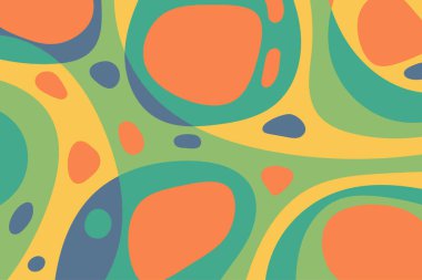 Dalgalı ve soyut kütle şekilli vektör simgesiyle Geometrik arkaplan