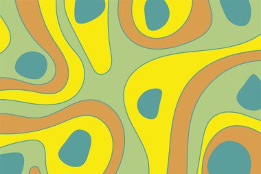 Dalgalı ve soyut kütle şekilli vektör simgesiyle Geometrik arkaplan