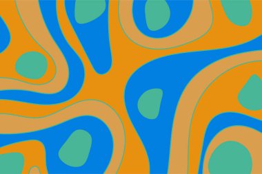 Dalgalı ve soyut kütle şekilli vektör simgesiyle Geometrik arkaplan