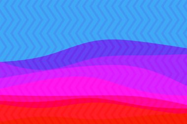 Geometrik şekilli semboller soyut vektör simgesi