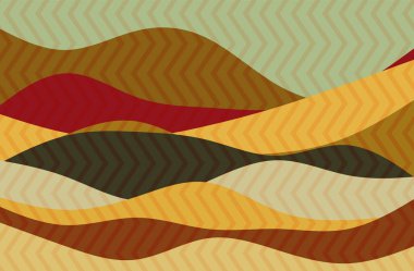 Geometrik şekilli semboller soyut vektör simgesi