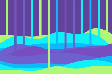 Geometrik şekilli semboller soyut vektör simgesi