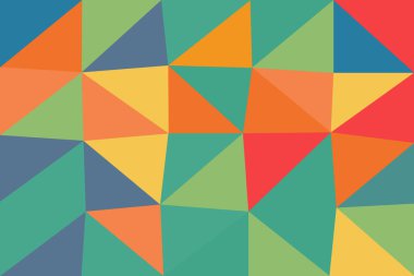 Geometrik şekilli semboller soyut vektör simgesi