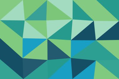 Geometrik şekilli semboller soyut vektör simgesi