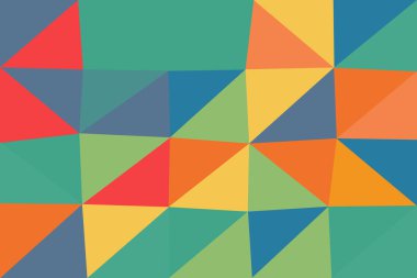 Geometrik şekilli semboller soyut arkaplan vektör simgesi