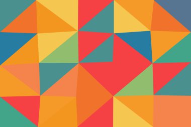 Geometric shaped symbols abstract background vector icon