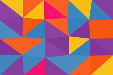 Geometrik şekilli semboller soyut arkaplan vektör simgesi