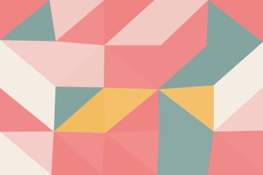 Geometrik şekilli semboller soyut arkaplan vektör simgesi