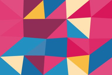 Geometrik şekilli semboller soyut arkaplan vektör simgesi