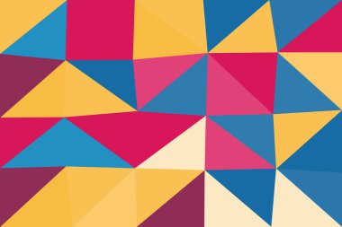 Geometrik şekilli semboller soyut arkaplan vektör simgesi