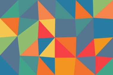 Geometrik şekilli semboller soyut arkaplan vektör simgesi