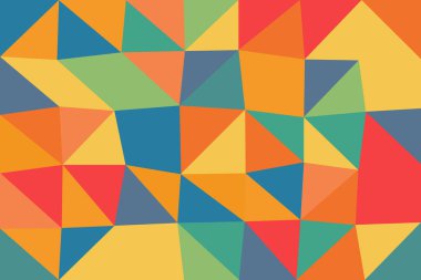 Geometrik şekilli semboller soyut arkaplan vektör simgesi