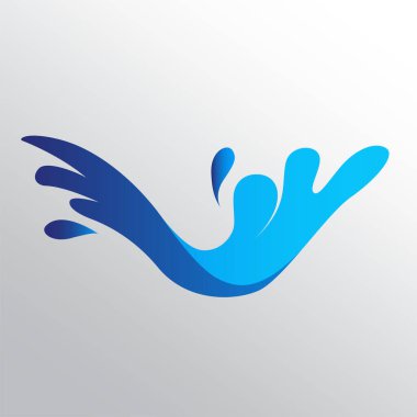 Geometrik şekilli semboller soyut vektör simgesi