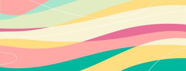 Girdaplar ve eğriler ile soyut arkaplan dalga vektör simgesi