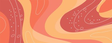 Girdaplar ve eğriler ile soyut arkaplan dalga vektör simgesi