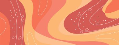 Girdaplar ve eğriler ile soyut arkaplan dalga vektör simgesi