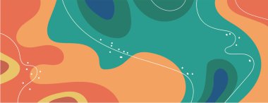 Girdaplar ve eğriler ile soyut arkaplan dalga vektör simgesi