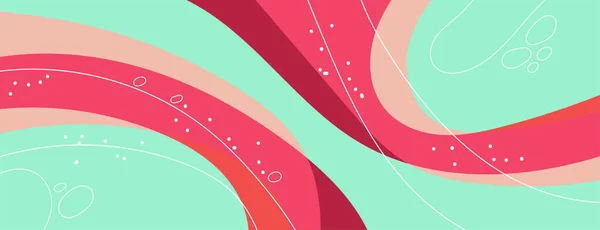 Abstract Background Swirls Curves Waves Vector Icon — Vector de stock