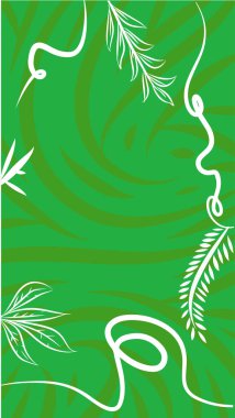 Dalgalı ve kıvrımlı kıvrımlı desenli soyut arkaplan