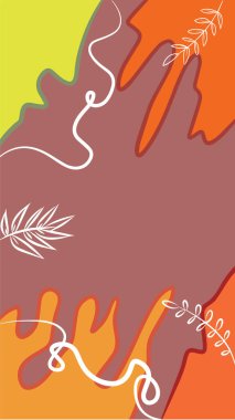 abstract background with wavy and twisty curly pattern
