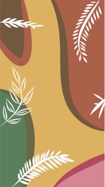 Dalgalı ve kıvrımlı kıvrımlı desenli soyut arkaplan