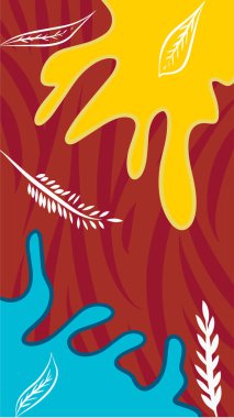 Dalgalı ve kıvrımlı kıvrımlı desenli soyut arkaplan