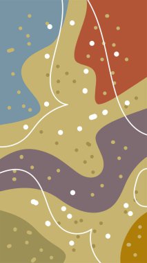 Dalgalı ve kıvrımlı kıvrımlı desenli soyut arkaplan