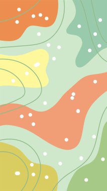 Dalgalı ve kıvrımlı kıvrımlı desenli soyut arkaplan