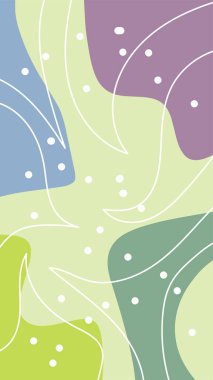 Dalgalı ve kıvrımlı kıvrımlı desenli soyut arkaplan