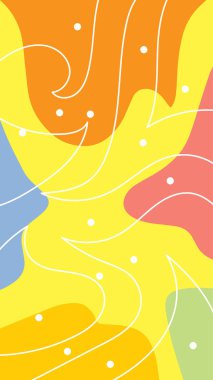 Dalgalı ve kıvrımlı kıvrımlı desenli soyut arkaplan