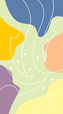 Dalgalı ve kıvrımlı kıvrımlı desenli soyut arkaplan