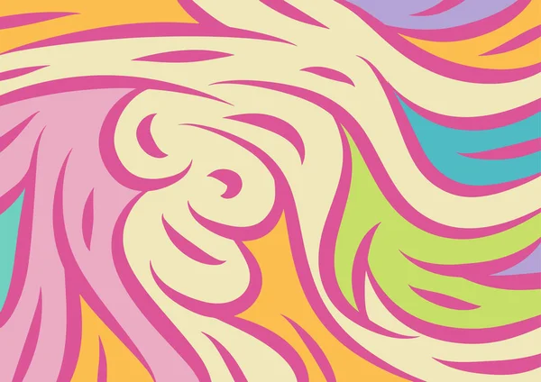 Dalgalı ve kıvrımlı kıvrımlı desenli soyut arkaplan