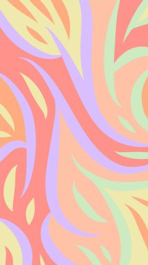 Dalgalı ve kıvrımlı kıvrımlı desenli soyut arkaplan