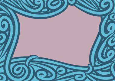 Dalgalı ve kıvrımlı kıvrımlı desenli soyut arkaplan