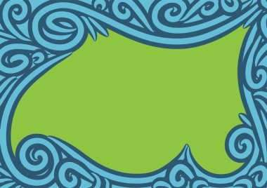 Dalgalı ve kıvrımlı kıvrımlı desenli soyut arkaplan