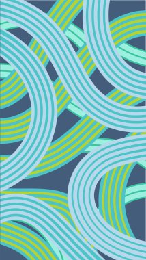 Dalgalı ve kıvrımlı kıvrımlı desenli soyut arkaplan