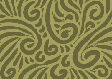 Dalgalı ve kıvrımlı kıvrımlı desenli soyut arkaplan