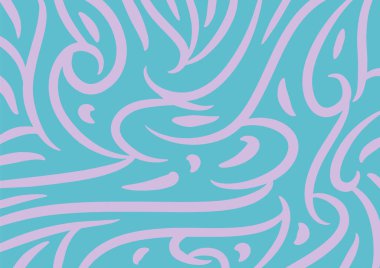 Dalgalı ve kıvrımlı kıvrımlı desenli soyut arkaplan