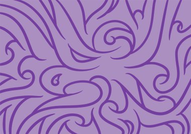 Dalgalı ve kıvrımlı kıvrımlı desenli soyut arkaplan