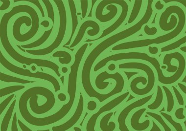 Dalgalı ve kıvrımlı kıvrımlı desenli soyut arkaplan