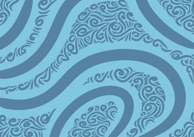 Dalgalı ve kıvrımlı kıvrımlı desenli soyut arkaplan