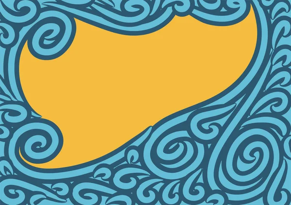 Dalgalı ve kıvrımlı kıvrımlı desenli soyut arkaplan