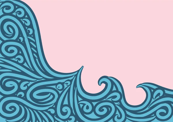 Dalgalı ve kıvrımlı kıvrımlı desenli soyut arkaplan