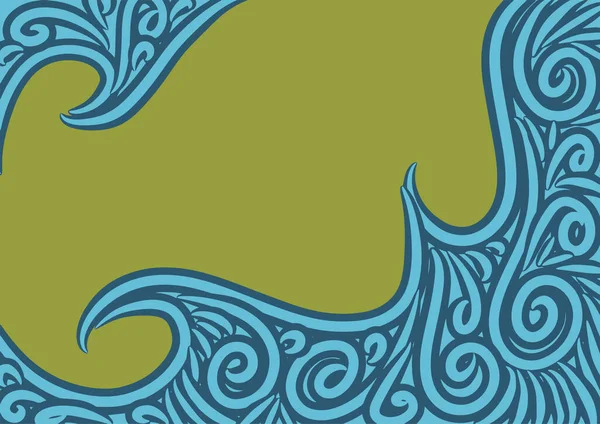 Dalgalı ve kıvrımlı kıvrımlı desenli soyut arkaplan