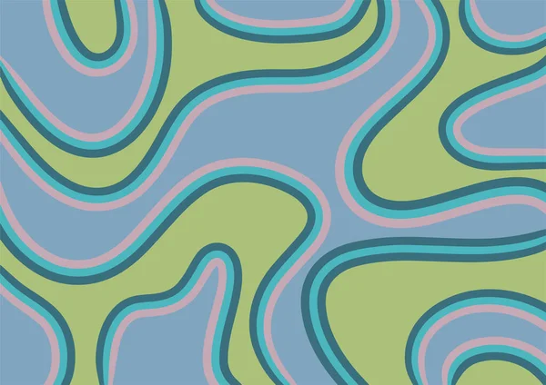 Dalgalı ve kıvrımlı kıvrımlı desenli soyut arkaplan