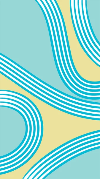 Abstract Background Wavy Twisty Curly Pattern — Διανυσματικό Αρχείο